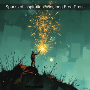 Artistic representation for Sparks of inspiration Winnipeg Free Press