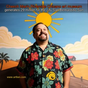 Artistic representation for Cheech Marin Riverside Chicano art museum generates 29 million for the city San Bernardino Sun
