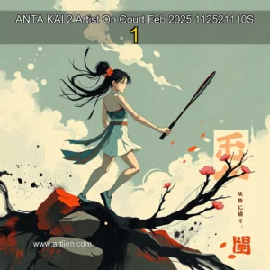 Artistic representation for ANTA KAI 2 Artist On Court Feb 2025 112521110S 1