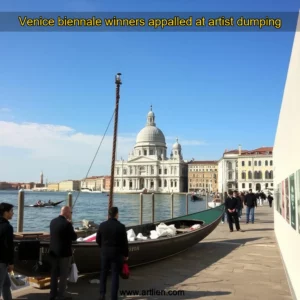 Artistic representation for Venice biennale winners appalled at artist dumping