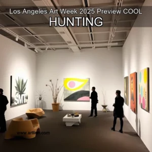 Artistic representation for Los Angeles Art Week 2025 Preview COOL HUNTING