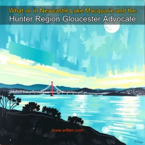 Artistic representation for What on in Newcastle Lake Macquarie and the Hunter Region Gloucester Advocate