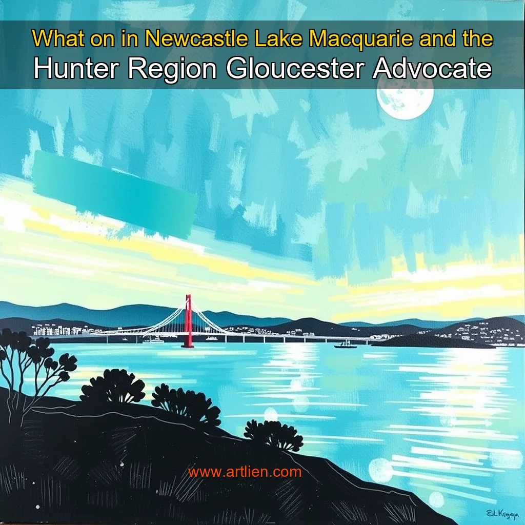 Artistic representation for What on in Newcastle Lake Macquarie and the Hunter Region Gloucester Advocate