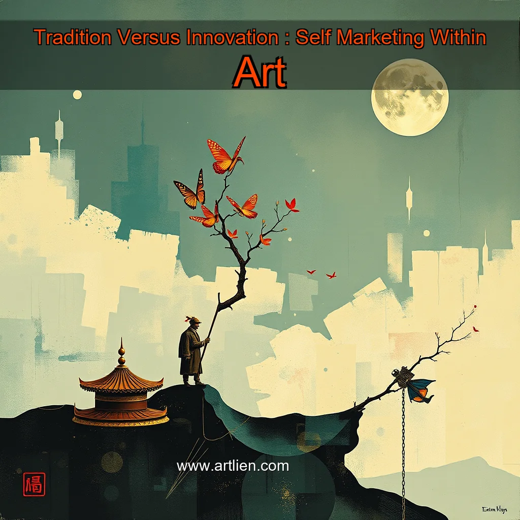 Artistic representation for Tradition Versus Innovation : Self Marketing Within Art