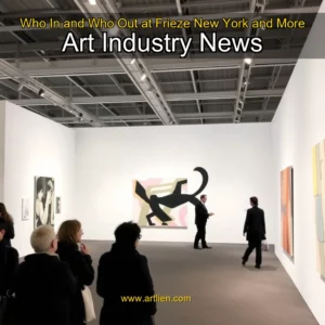 Artistic representation for Who In and Who Out at Frieze New York and More Art Industry News