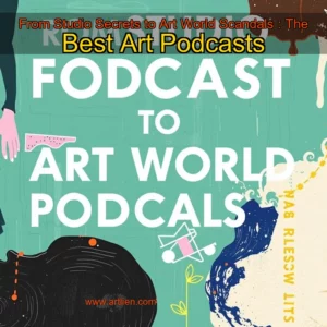 Artistic representation for From Studio Secrets to Art World Scandals : The Best Art Podcasts