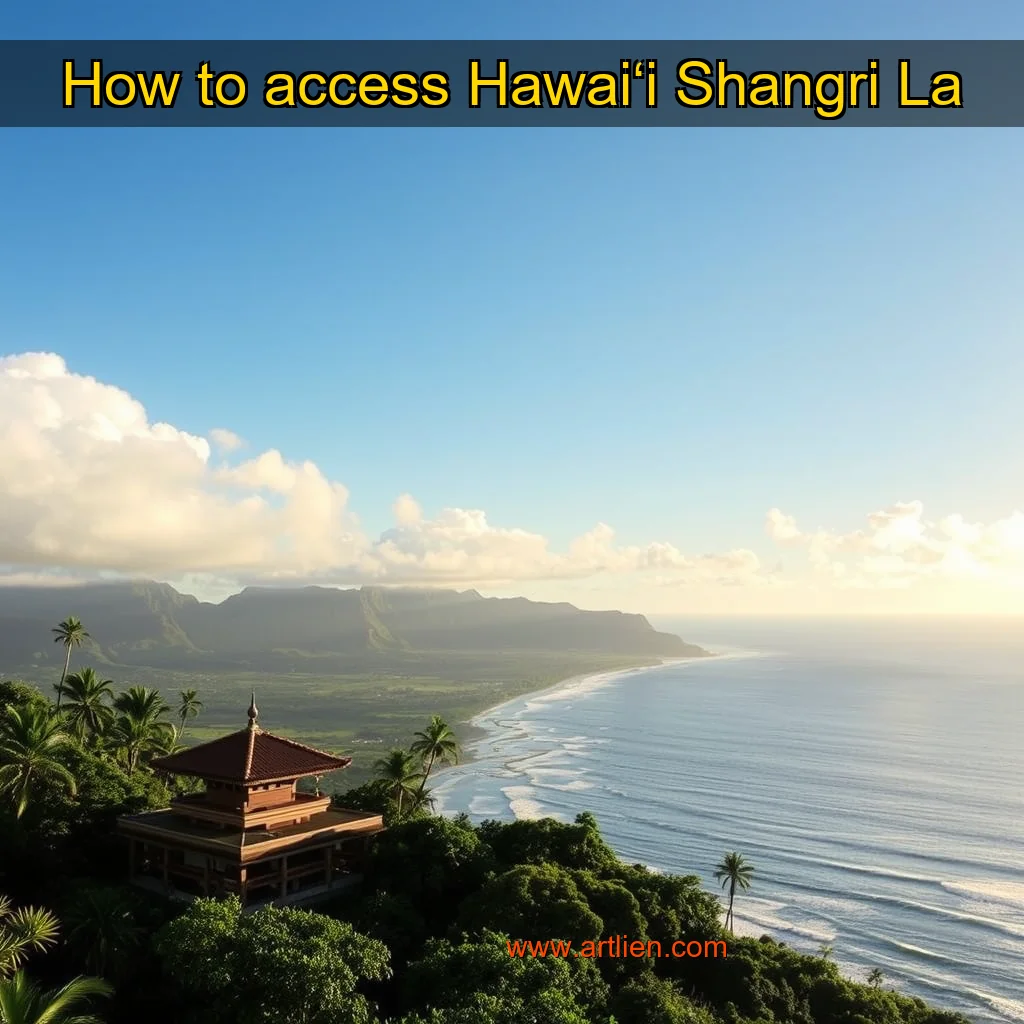 Artistic representation for How to access Hawaiʻi Shangri La