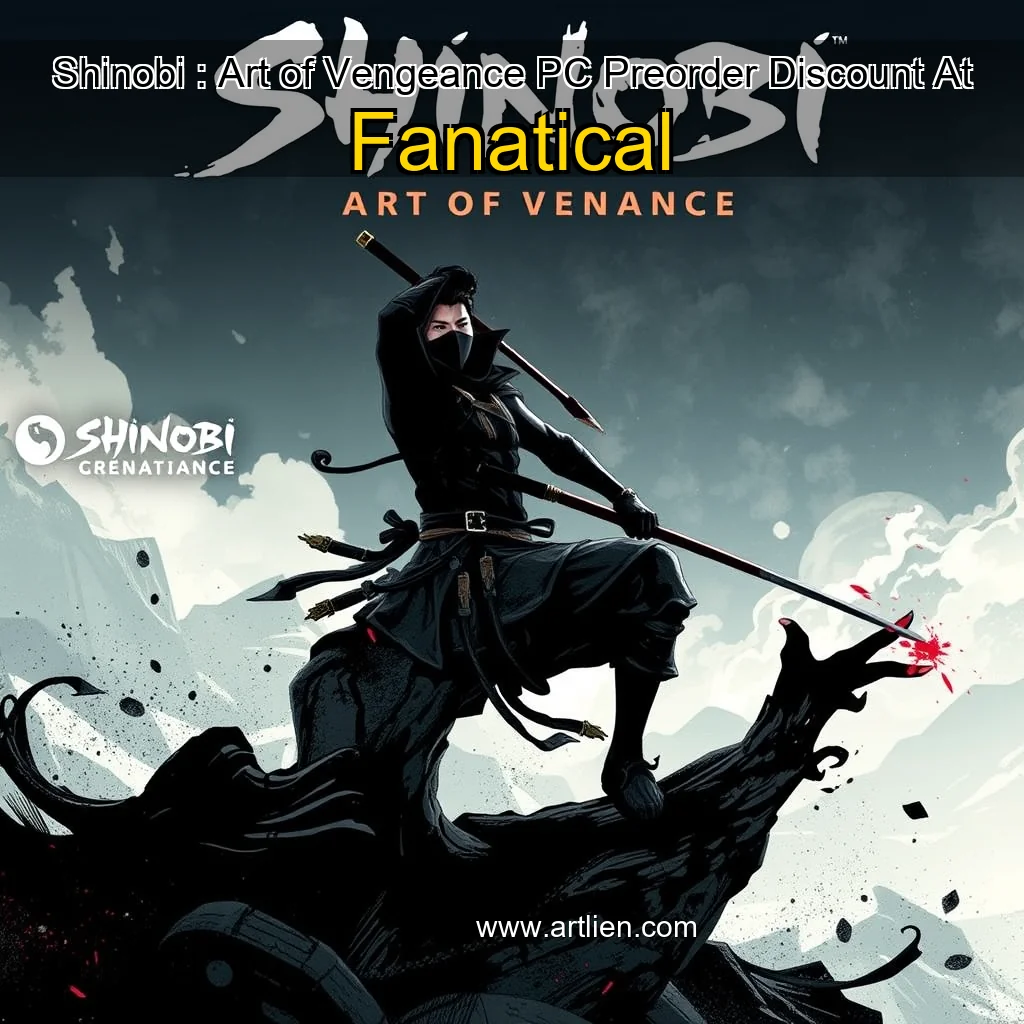 Artistic representation for Shinobi : Art of Vengeance PC Preorder Discount At Fanatical