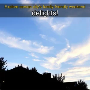 Artistic representation for Explore carson city's family-friendly weekend delights!