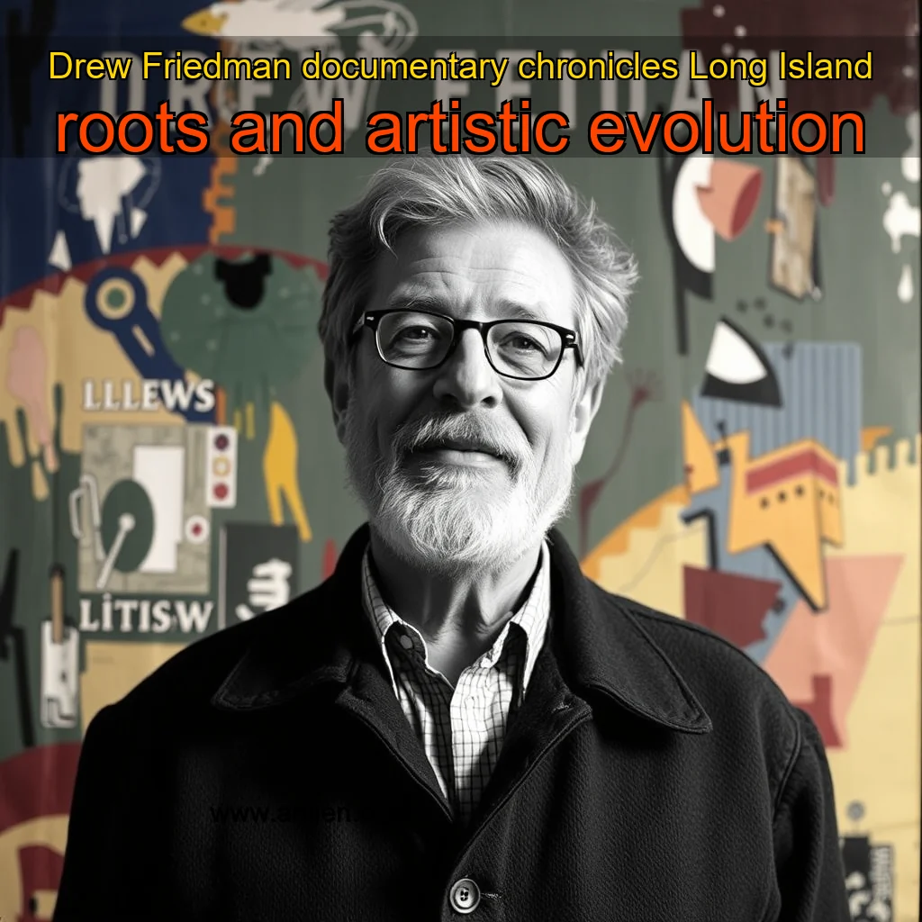 Artistic representation for Drew Friedman documentary chronicles Long Island roots and artistic evolution