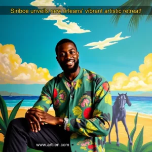 Artistic representation for Siriboe unveils new orleans' vibrant artistic retreat!