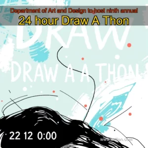 Artistic representation for Department of Art and Design to host ninth annual 24 hour Draw A Thon