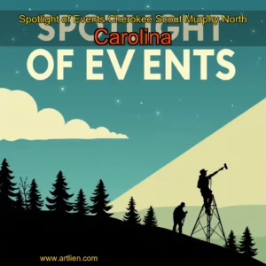 Artistic representation for Spotlight of Events Cherokee Scout Murphy North Carolina