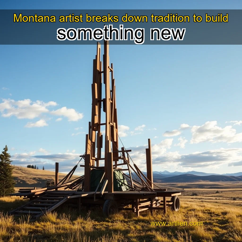 Artistic representation for Montana artist breaks down tradition to build something new
