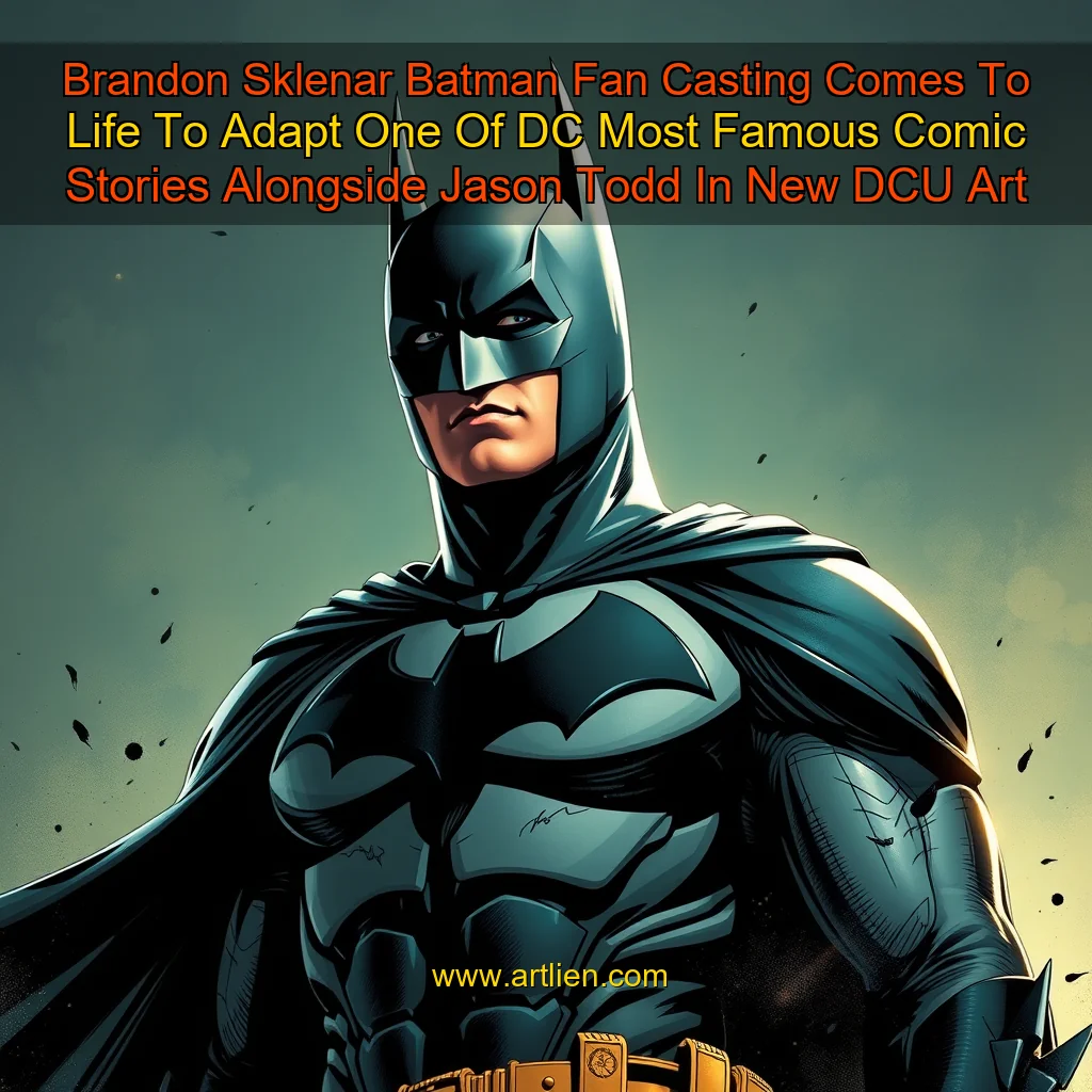 Artistic representation for Brandon Sklenar Batman Fan Casting Comes To Life To Adapt One Of DC Most Famous Comic Stories Alongside Jason Todd In New DCU Art