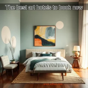 Artistic representation for The best art hotels to book now