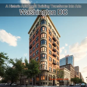 Artistic representation for A Historic Apartment Building Transforms Into Arlo Washington DC