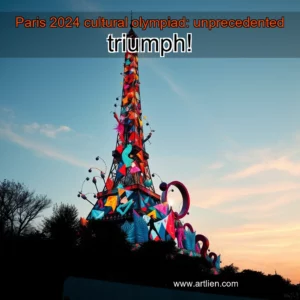 Artistic representation for Paris 2024 cultural olympiad: unprecedented triumph!