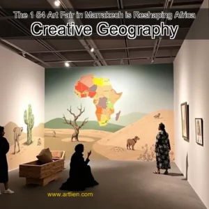 Artistic representation for The 1 54 Art Fair in Marrakech is Reshaping Africa Creative Geography