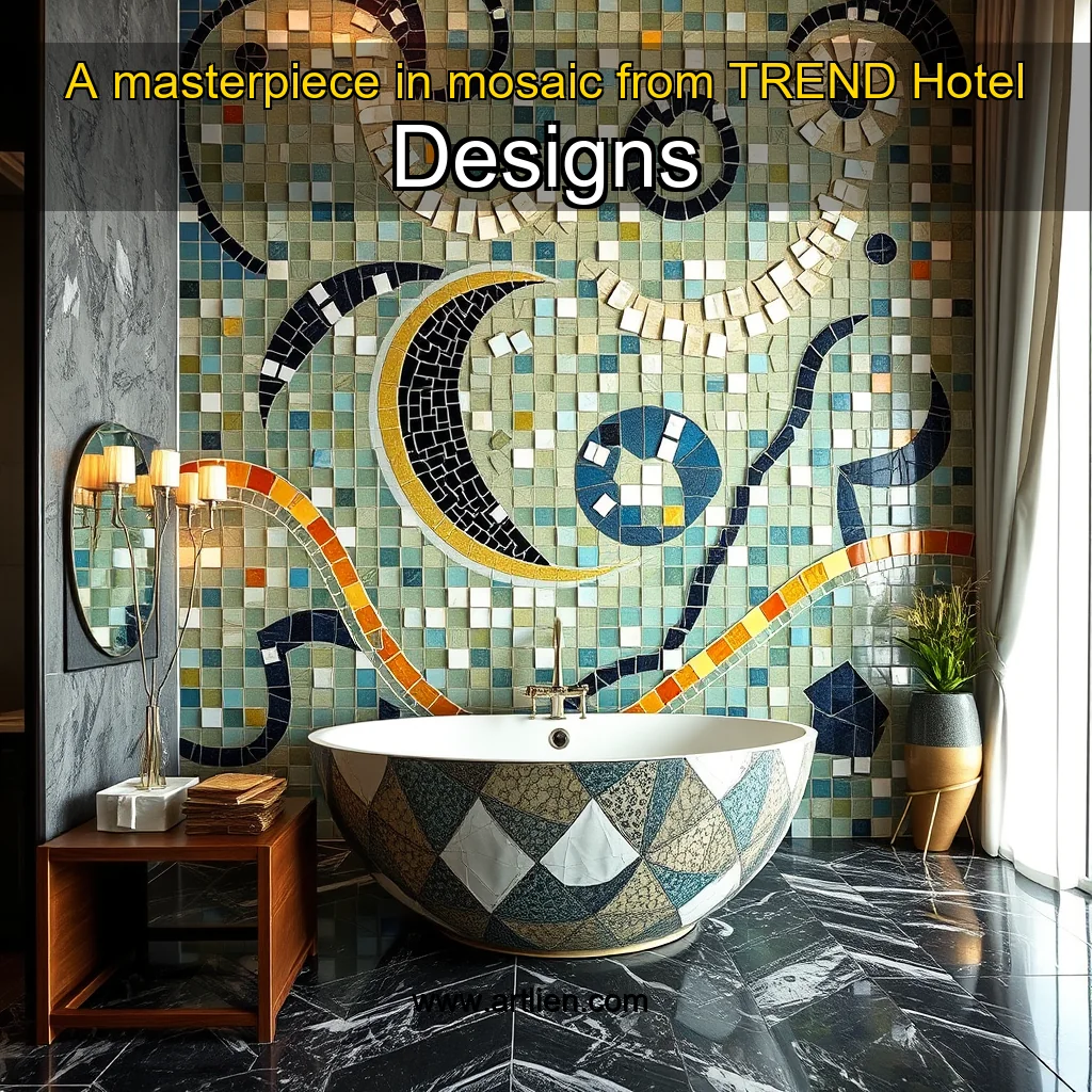 Artistic representation for A masterpiece in mosaic from TREND Hotel Designs