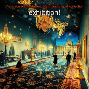 Artistic representation for Viennese enchantment: the magic carpet collection exhibition!