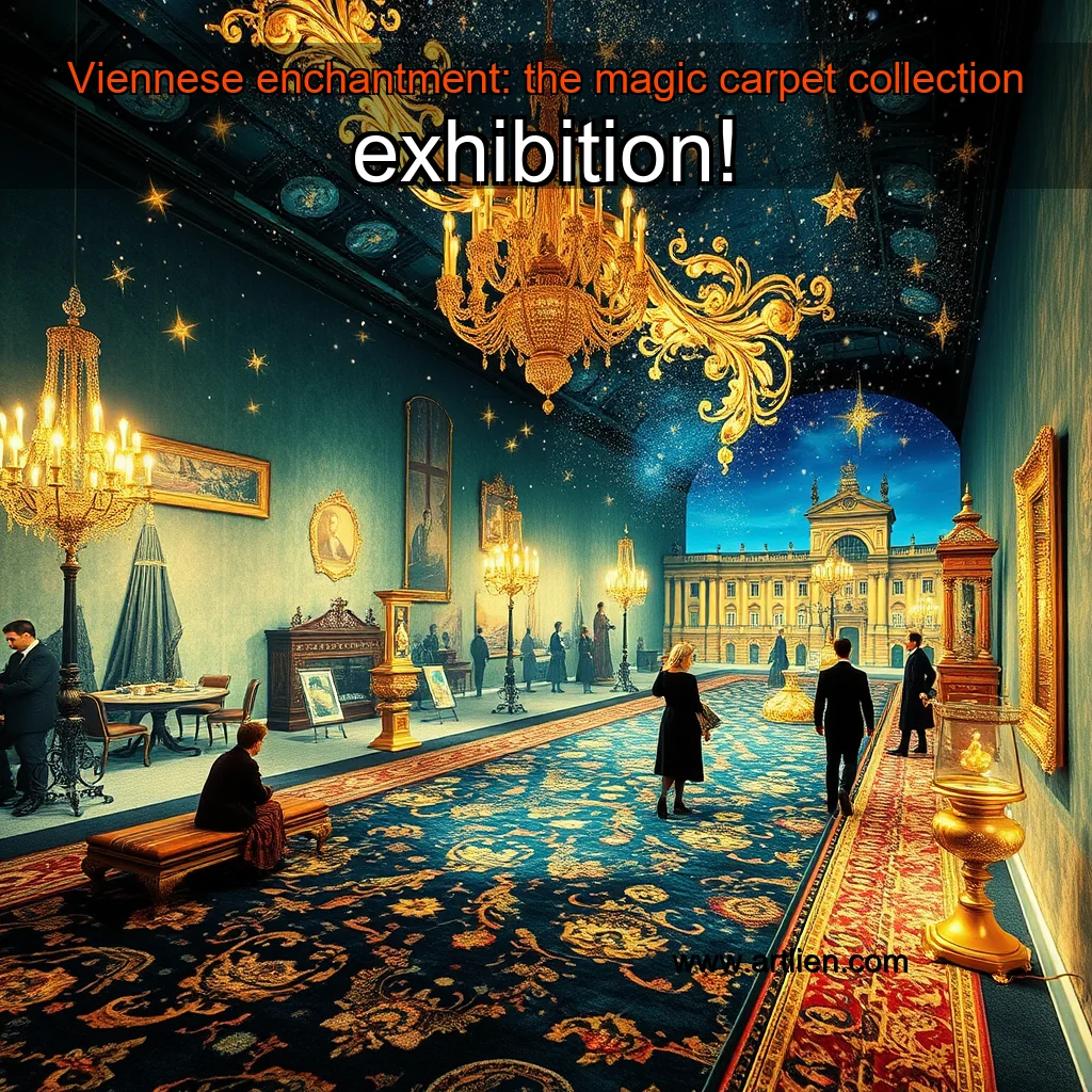 Artistic representation for Viennese enchantment: the magic carpet collection exhibition!
