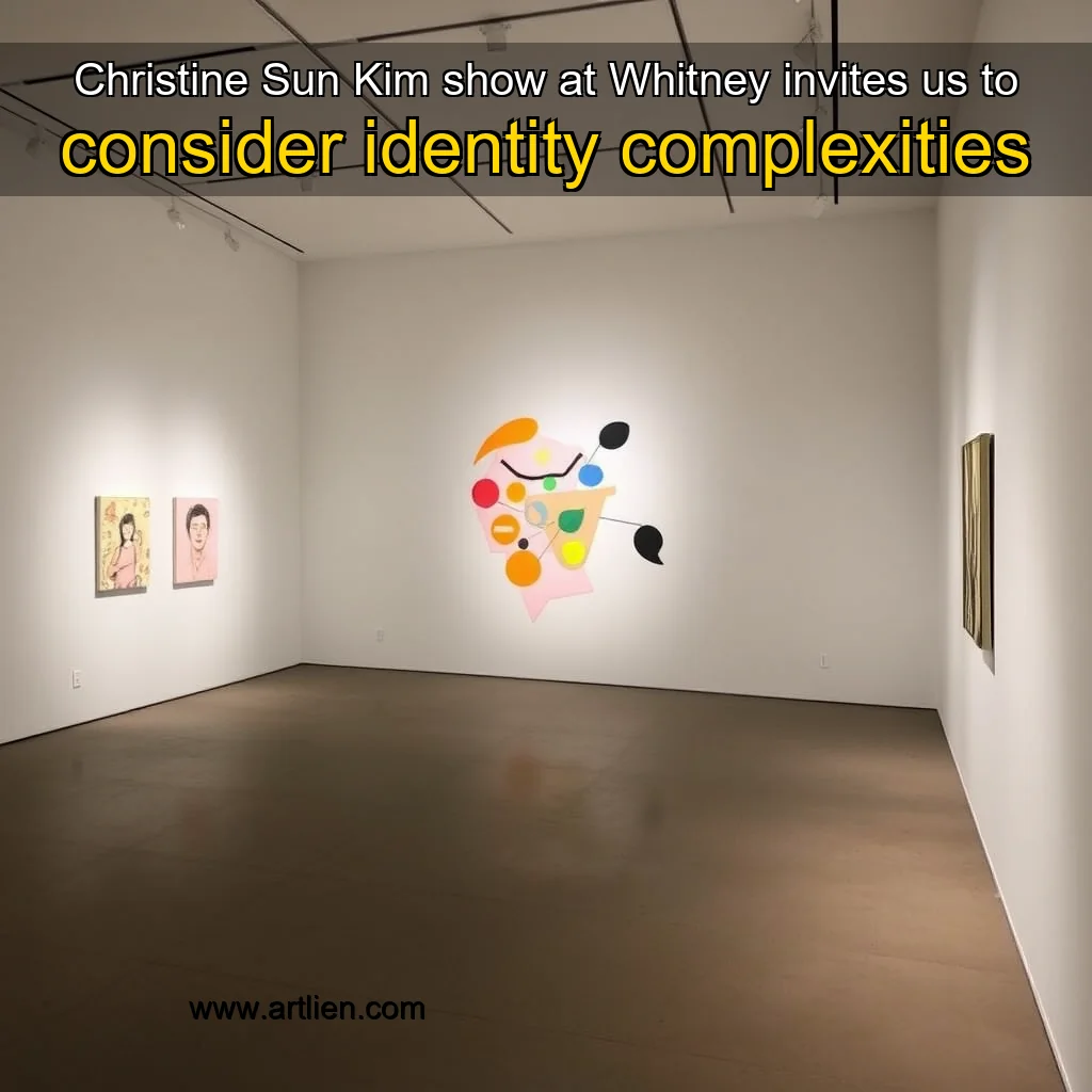 Artistic representation for Christine Sun Kim show at Whitney invites us to consider identity complexities