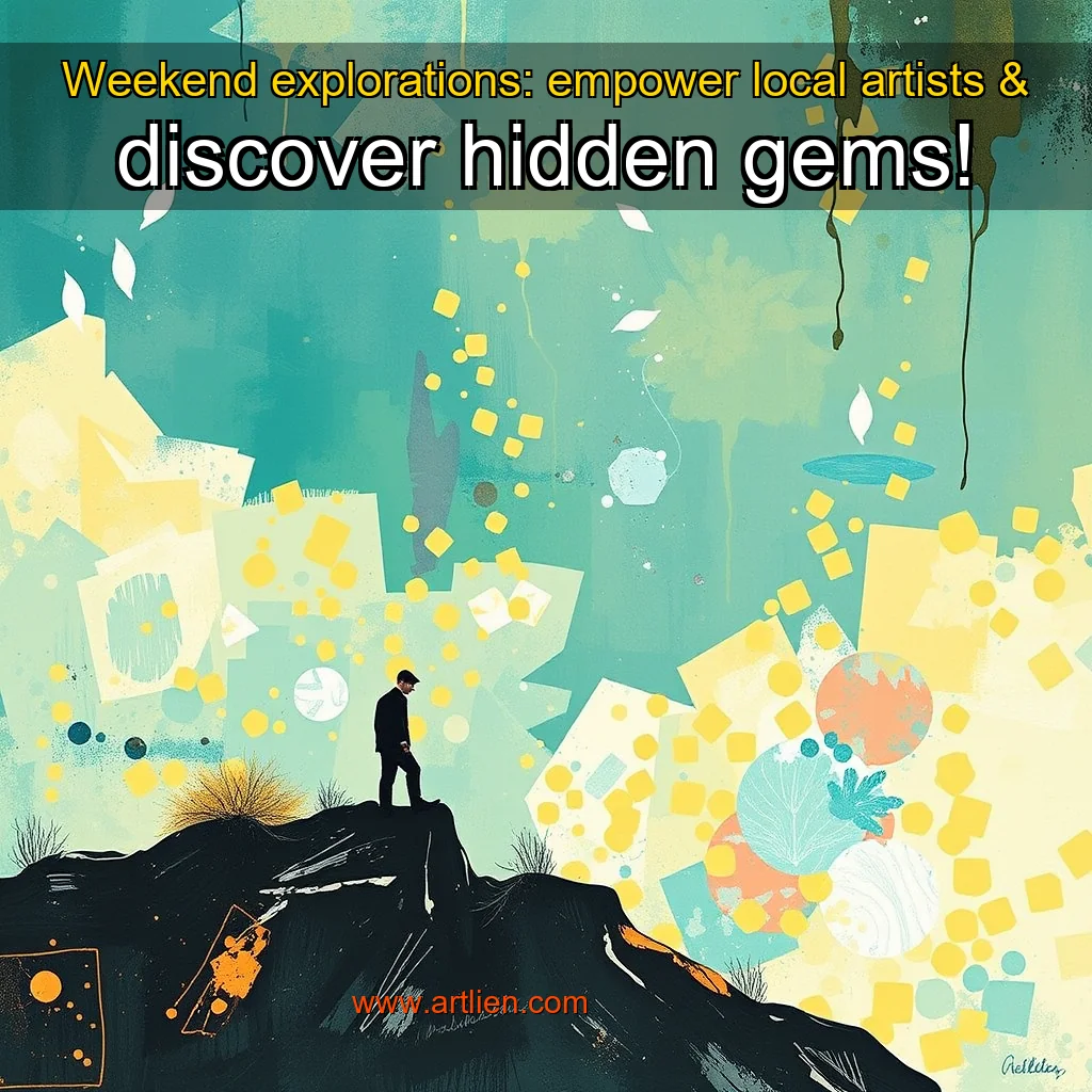 Artistic representation for Weekend explorations: empower local artists & discover hidden gems!