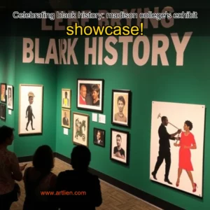 Artistic representation for Celebrating black history: madison college's exhibit showcase!