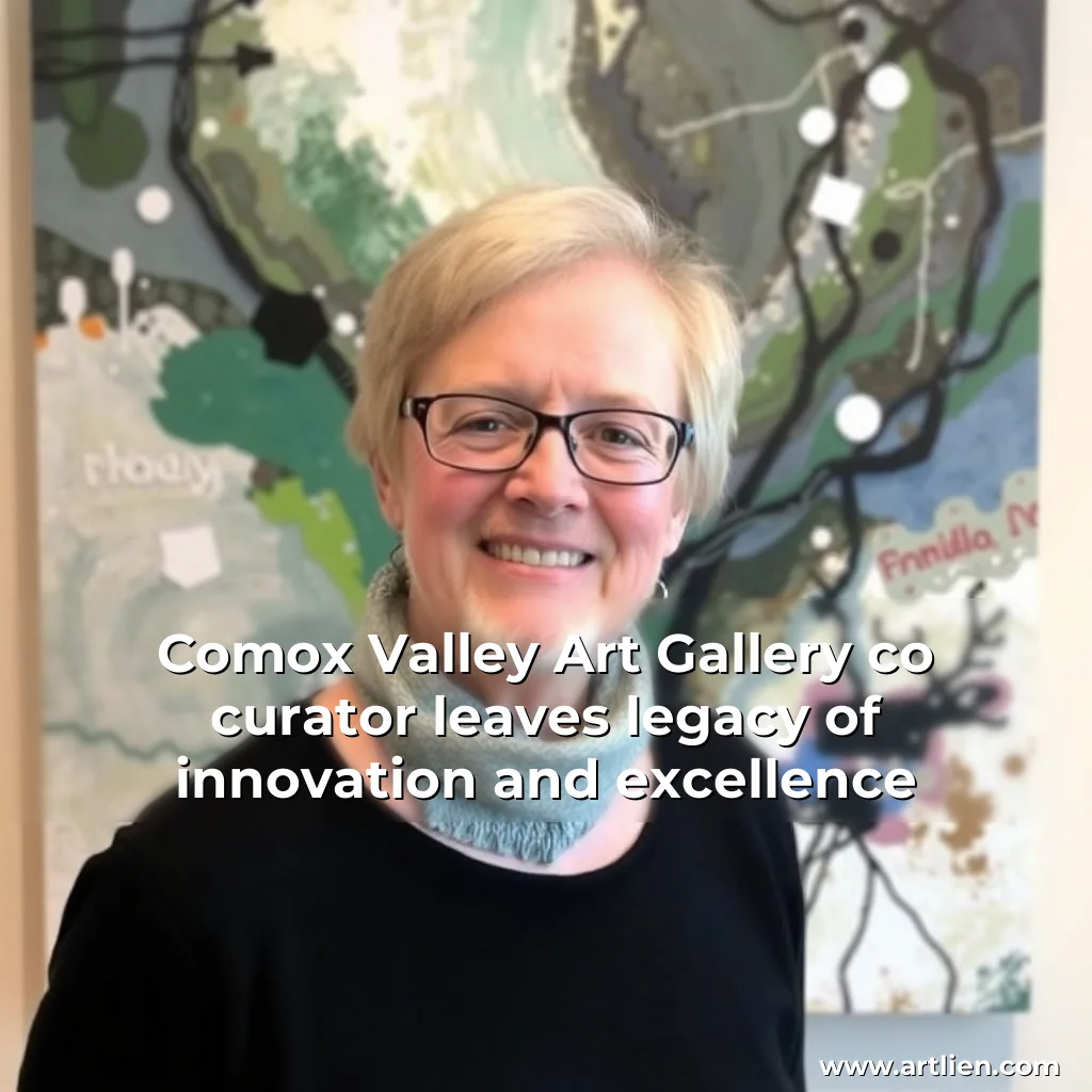 Artistic representation for Comox Valley Art Gallery co curator leaves legacy of innovation and excellence