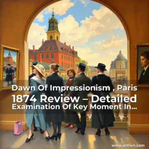 Artistic representation for Dawn Of Impressionism , Paris 1874 Review – Detailed Examination Of Key Moment In Art History, Featuring Prominent Artists And Their Groundbreaking Techniques.!