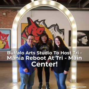 Artistic representation for Buffalo Arts Studio To Host Tri - Mania Reboot At Tri - Main Center!