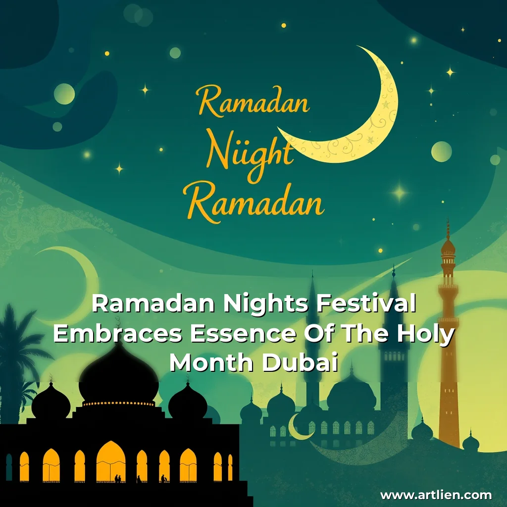 Artistic representation for Ramadan Nights Festival Embraces Essence Of The Holy Month Dubai