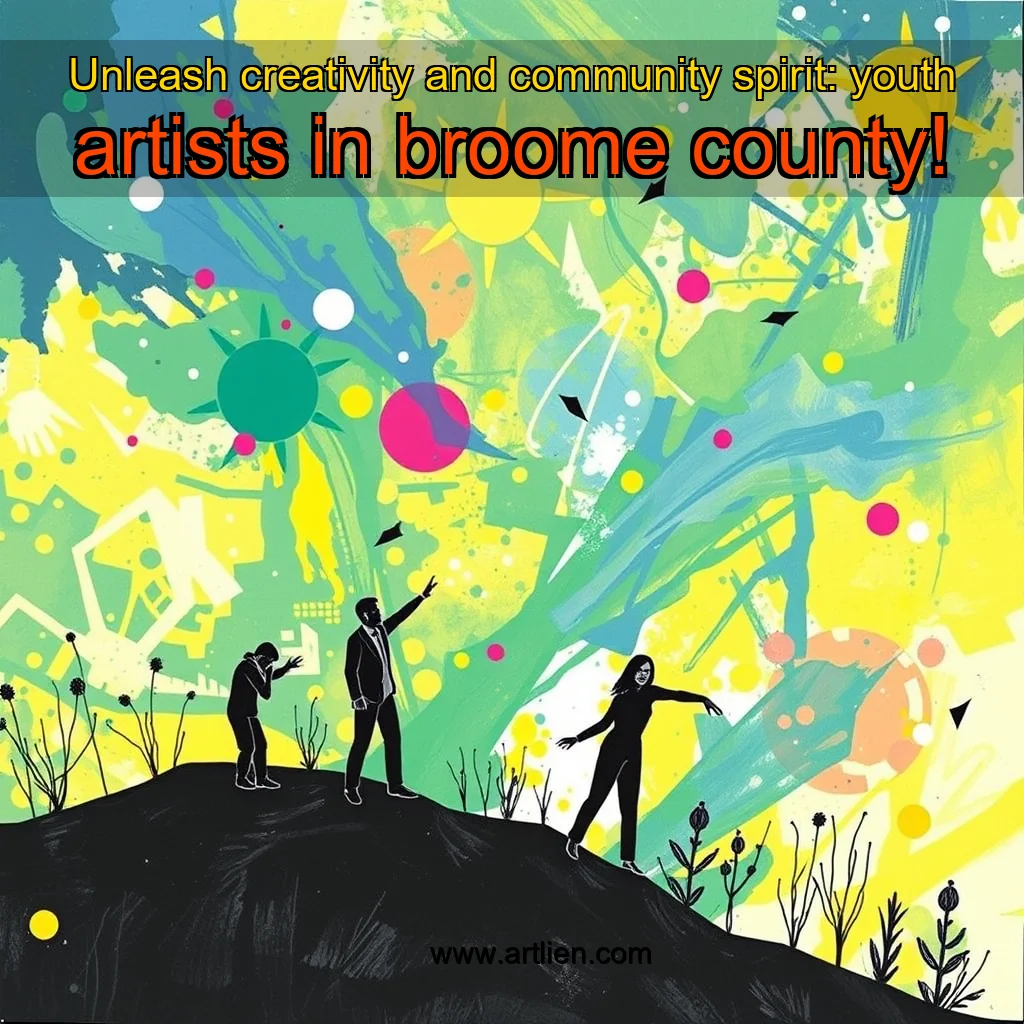 Artistic representation for Unleash creativity and community spirit: youth artists in broome county!