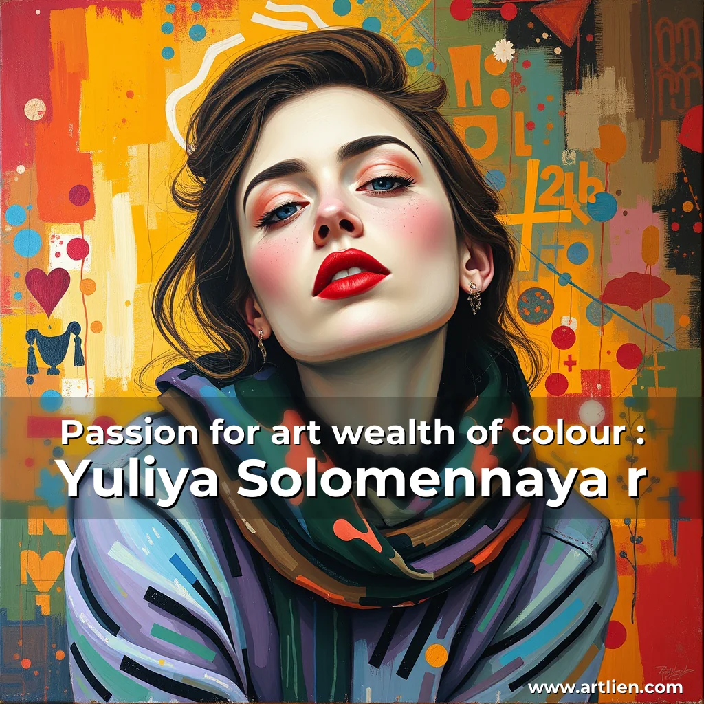 Artistic representation for Passion for art wealth of colour : Yuliya Solomennaya r