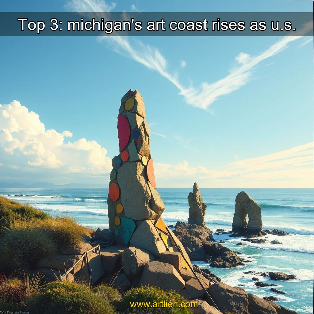 Artistic representation for Top 3: michigan's art coast rises as u.s.