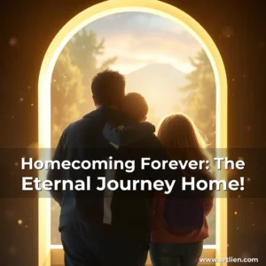 Artistic representation for Homecoming Forever: The Eternal Journey Home!