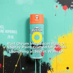 Artistic representation for Rust Oleum Introduces Rust O : A Spray Paint Crafted for Artists Launching at Secret Walls LA