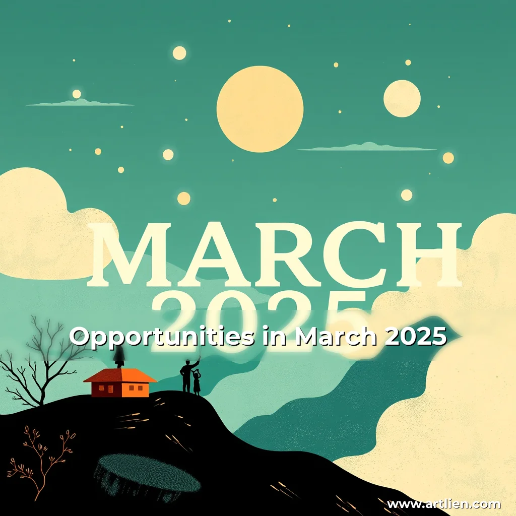 Artistic representation for Opportunities in March 2025