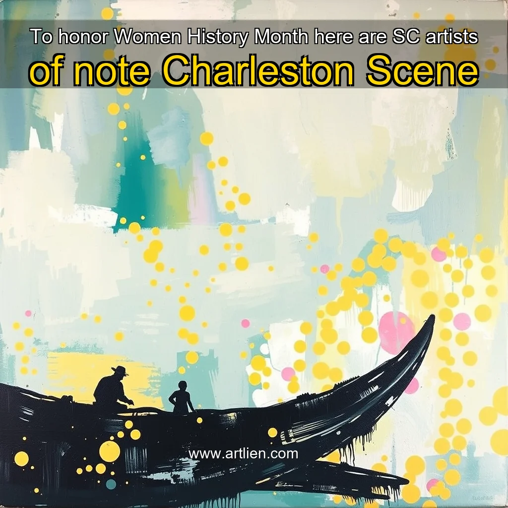 Artistic representation for To honor Women History Month here are SC artists of note Charleston Scene