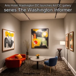 Artistic representation for Arlo Hotel Washington DC launches Art DC gallery series The Washington Informer