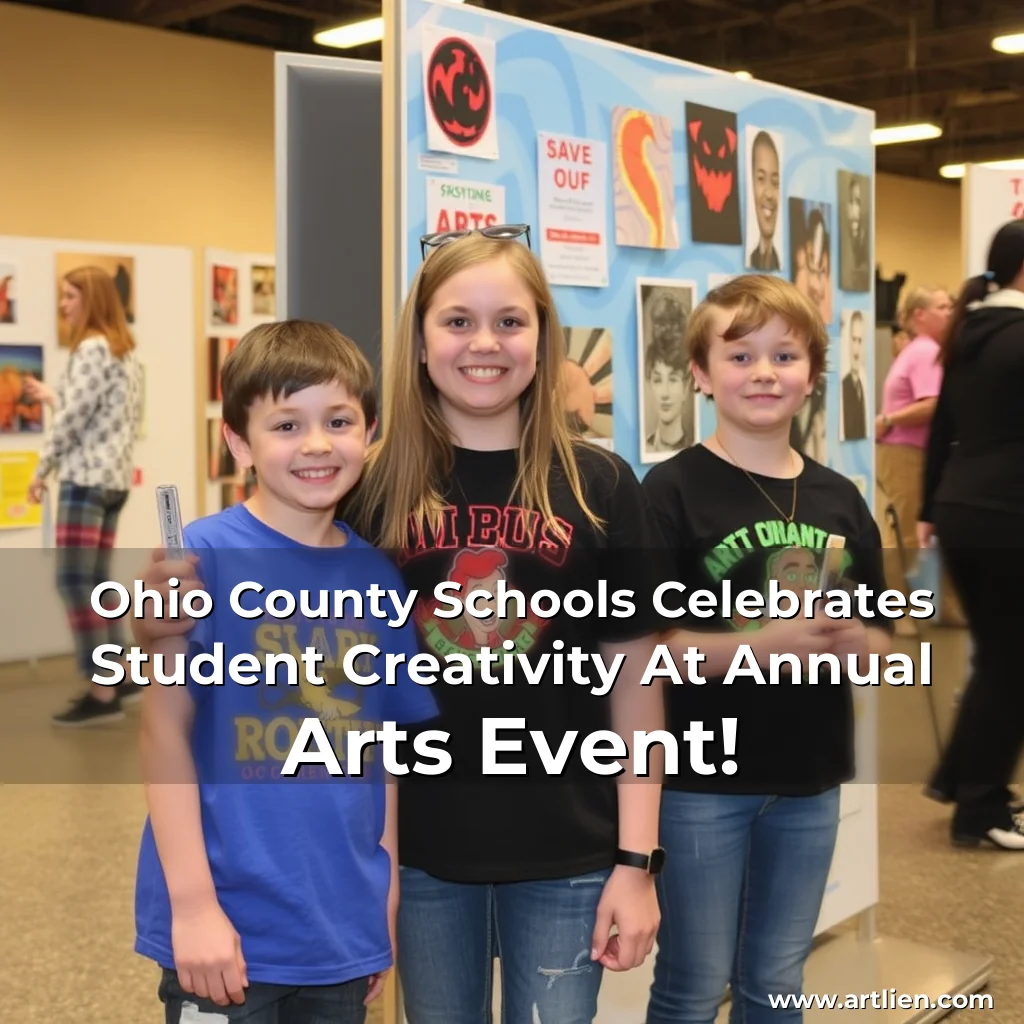 Artistic representation for Ohio County Schools Celebrates Student Creativity At Annual Arts Event!