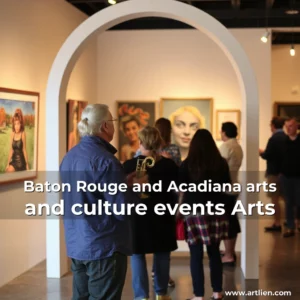 Artistic representation for Baton Rouge and Acadiana arts and culture events Arts