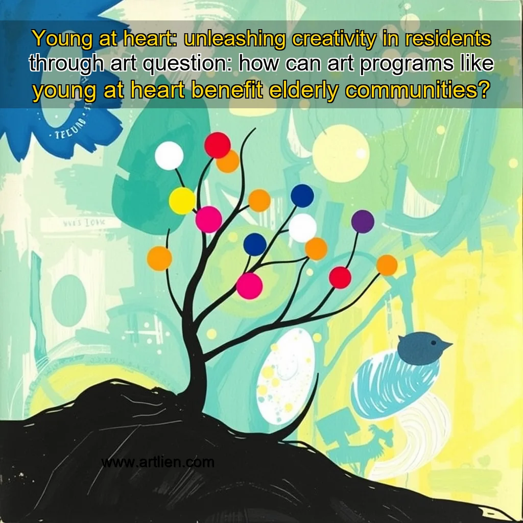Artistic representation for Young at heart: unleashing creativity in residents through art question: how can art programs like young at heart benefit elderly communities?