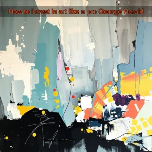 Artistic representation for How to invest in art like a pro George Herald