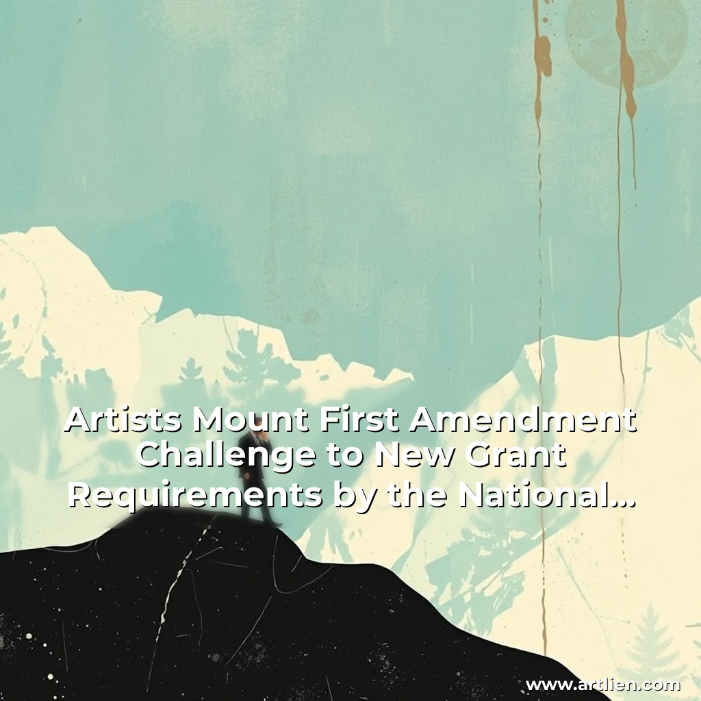 Artistic representation for Artists Mount First Amendment Challenge to New Grant Requirements by the National Endowment for the Arts