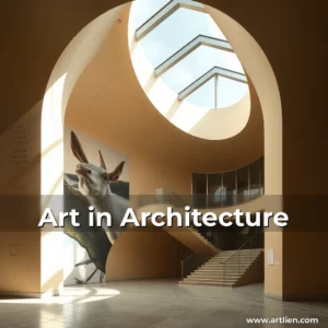 Artistic representation for Art in Architecture
