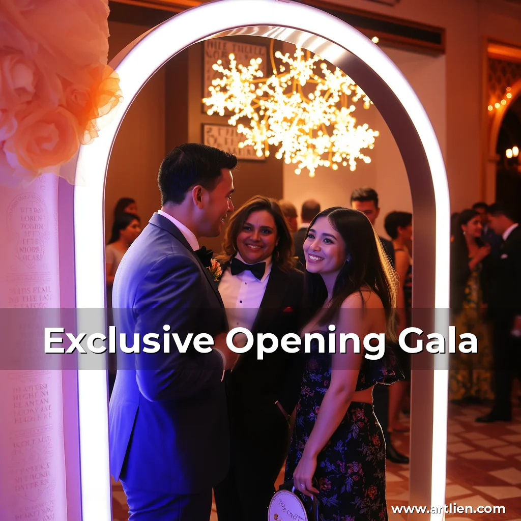 Artistic representation for Exclusive Opening Gala