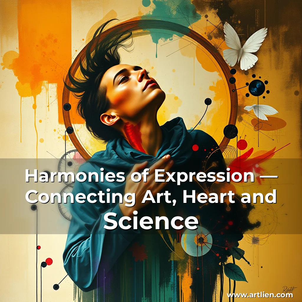 Artistic representation for Harmonies of Expression — Connecting Art, Heart and Science
