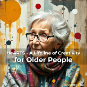Artistic representation for HeARTS - A Lifeline of Creativity for Older People